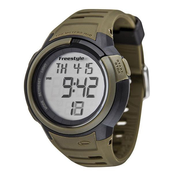 Mariner, Green Face, Green Silicone Strap