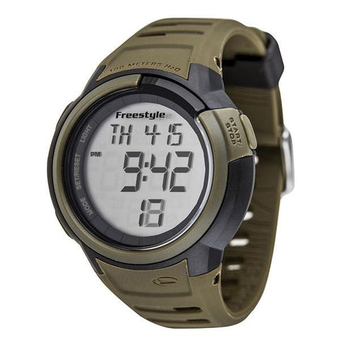 Mariner, Green Face, Green Silicone Strap