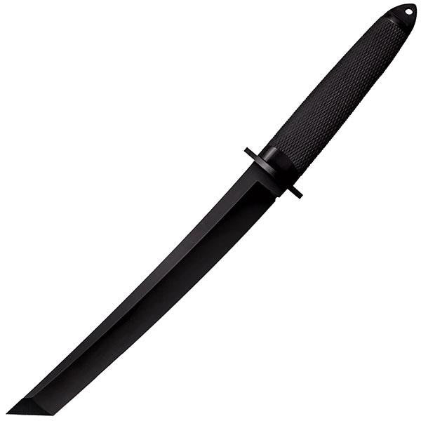 Magnum IX, Black Kray-Ex Handle, Black Tanto Plain w-Sheath