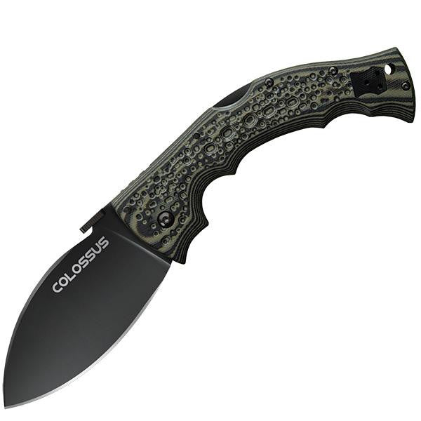 Colossus II, Two-Tone G10 Handle, Black Plain