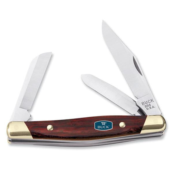 Buck Cadet, Rosewood Handle, 3 Blades