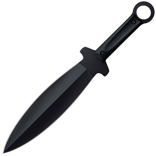 Shanghai Warrior, Black Handle, Black Plain w-Sheath