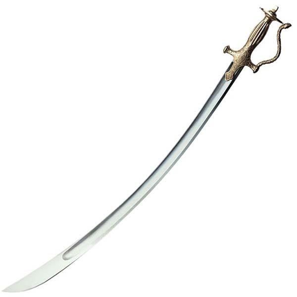 Talwar Sword w-Leather Scabbard