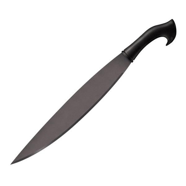 Barong Machete, Black Handle & Blade w-Sheath, 18 inch