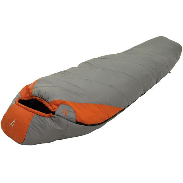 Desert Pine, Mummy Bag, Gray-Rust, Long, +20