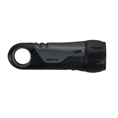 AMP1, Bottle Opener and Cone, Black, 45 lm, 2 AAA Alkaline