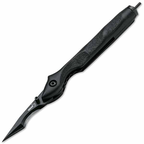 Urban Survival LE, Black Handle, Black Scalpel Plain w-Clip