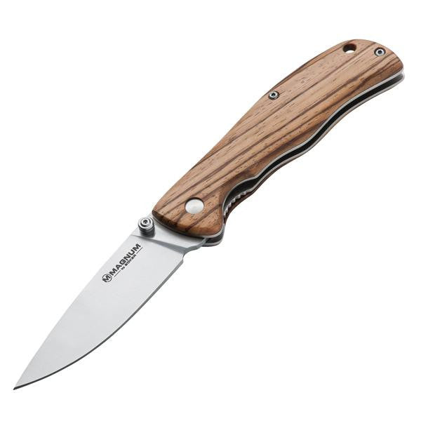 Backpacker, Wood Handle, Rich Satin Plain