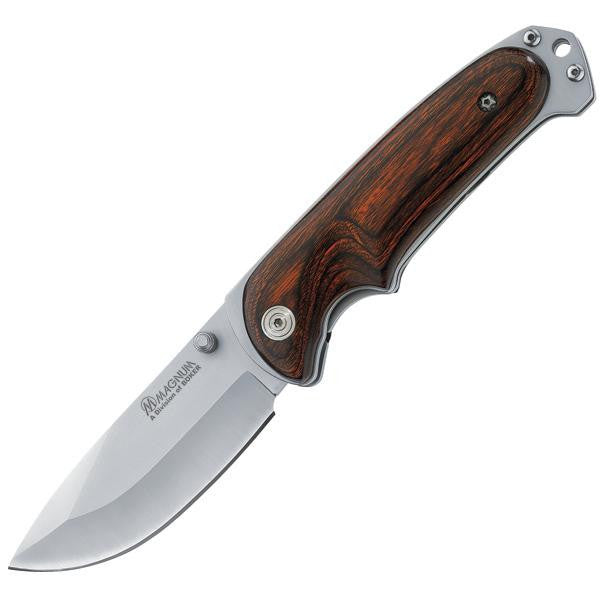 Magnum Bush Companion, Pakkawood Handle, Bead Blast Plain