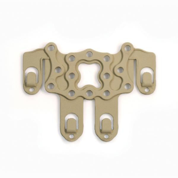 Serpa Strike Platform, Ambi. w-Speed Clips, Coyote Tan
