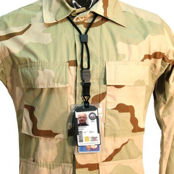 C.I.A ID Lanyard, Black