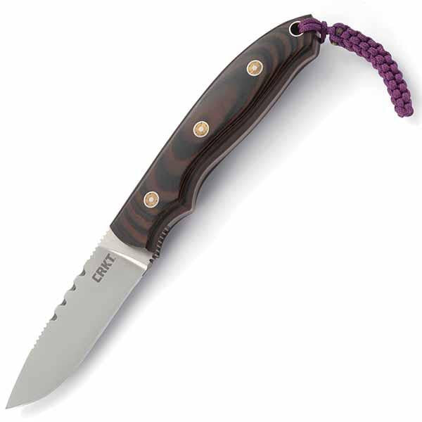 Hunt'N Fisch, G10 Handle, Satin Plain w-Leather Sheath
