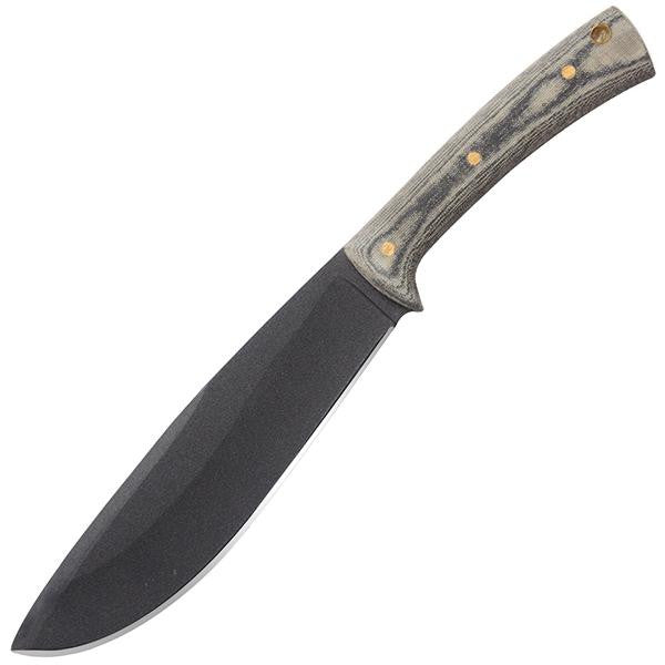 Solobolo, Micarta Handle, Plain, Leather Sheath