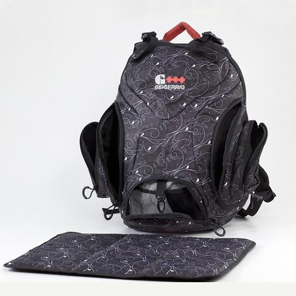 Rig Mom Hydration System, 70 oz., Black-White Print