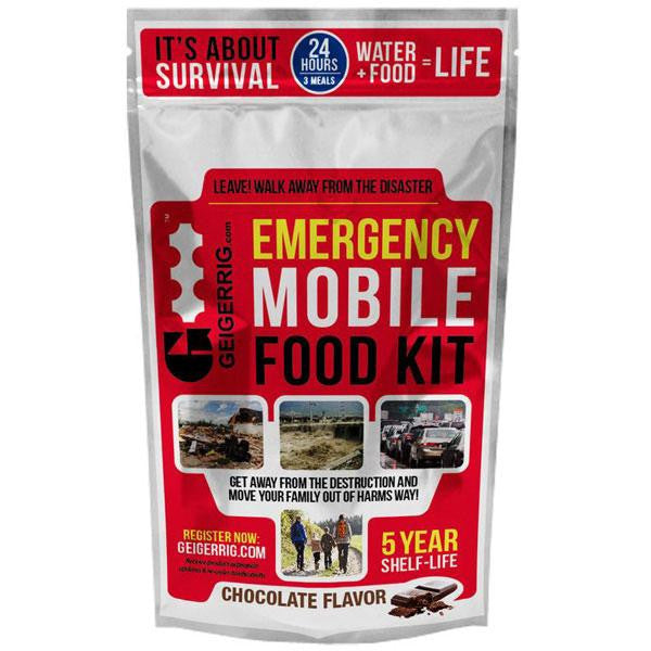 Emergency Mobile Food Kit, Chocolate
