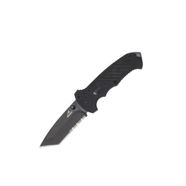 06 FAST Assisted, Black G10 Handle, Tanto ComboEdge