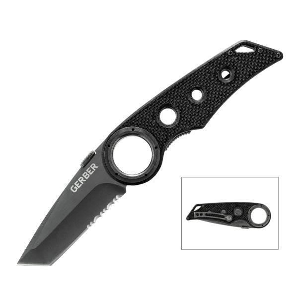Remix Tactical, Black G10 Handle, Tanto ComboEdge