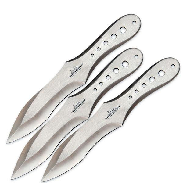 Gil Hibben Large GenX Pro Thrower Triple Set w- Nylon Sheath