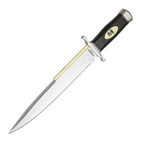 Gil Hibben Expendables 2 Toothpick Bowie, Hardwood, w-Sheath