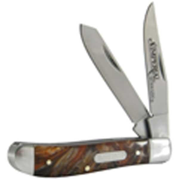 Imperial Trapper, Gray Swirl Trapper, Plain, 2 Blades