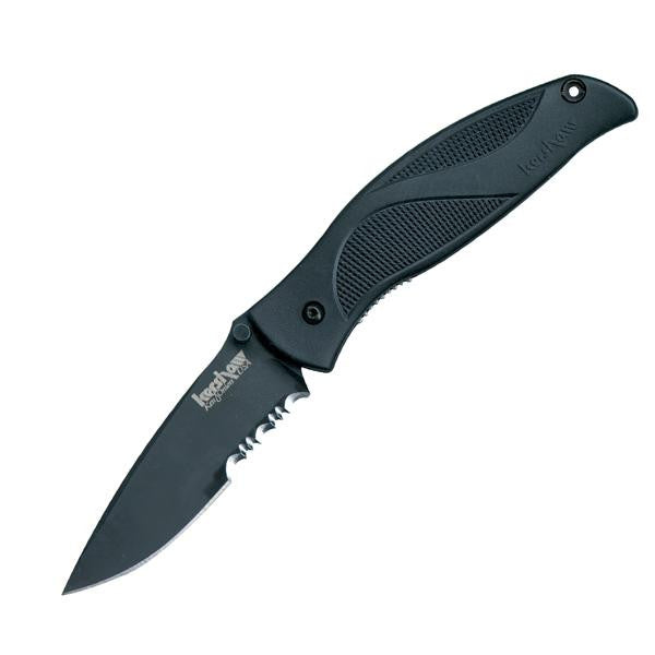 Blackout Assisted, Black GFN Handle, Black ComboEdge w-Clip