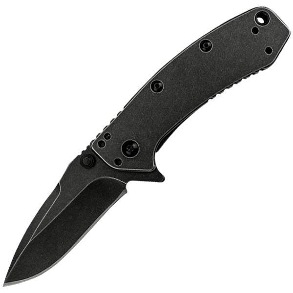 Cryo Assisted, Blackwash Handle & Blade, Plain w-Clip
