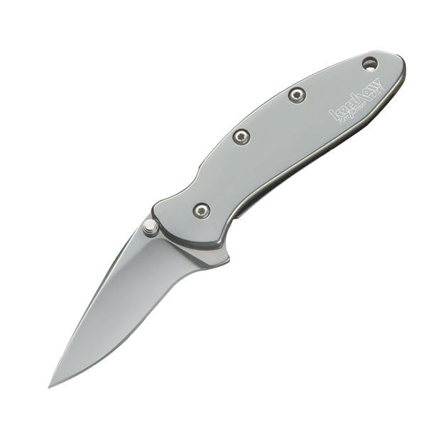 Chive Assisted, Bead Blast Handle & Blade, Plain w-Clip
