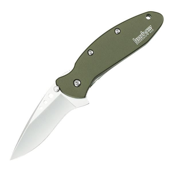 Scallion Assisted, OD Aluminum Handle, Bead Blast Plain