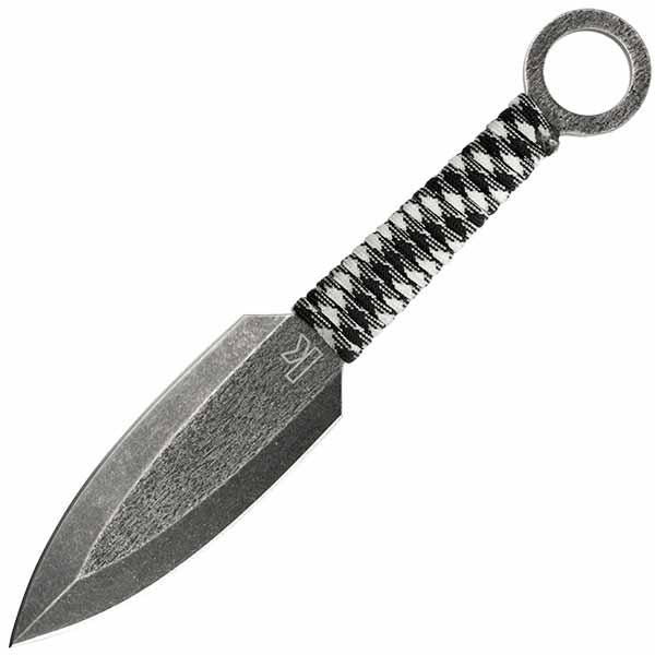 Ion, Black-White Paracord Handle, Blackwash Plain, Clam, 3pc