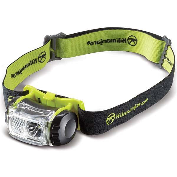 LED Headlamp, Green, 180 lm, 3 AAA Included
