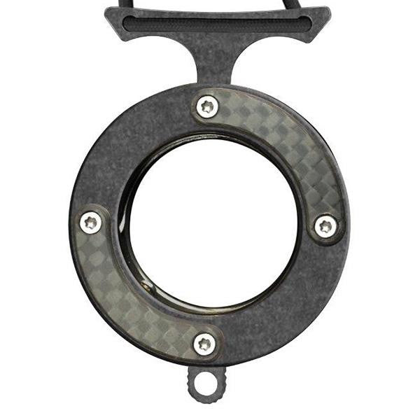Vicious Circle, Stainless Steel, Stonewashed w-CF Onlay