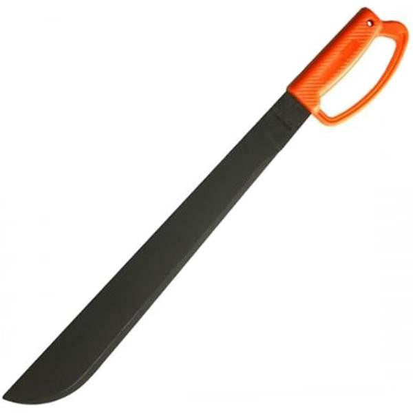 Field Machete, 18 in., Orange, Bulk