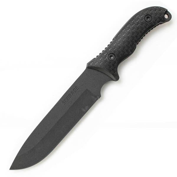 SCHF37 Frontier, TPE Handle, Drop Point Plain w-Sheath