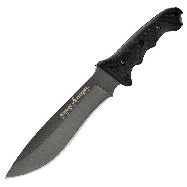 Extreme Survival, Black TPE Handle, Plain w-Sheath