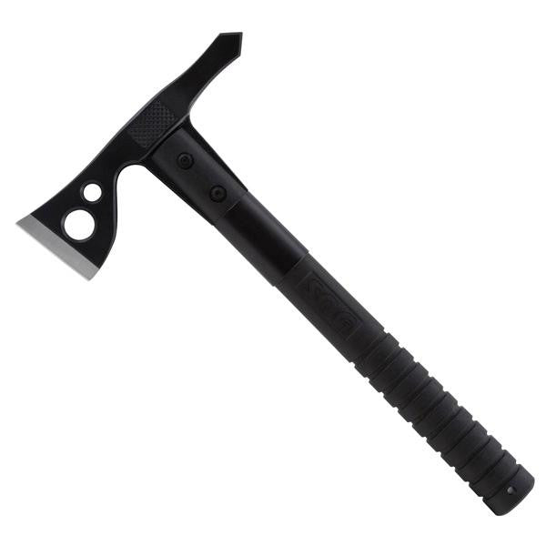 Fast Hawk, Black GRN Handle, Black Blade w-Sheath