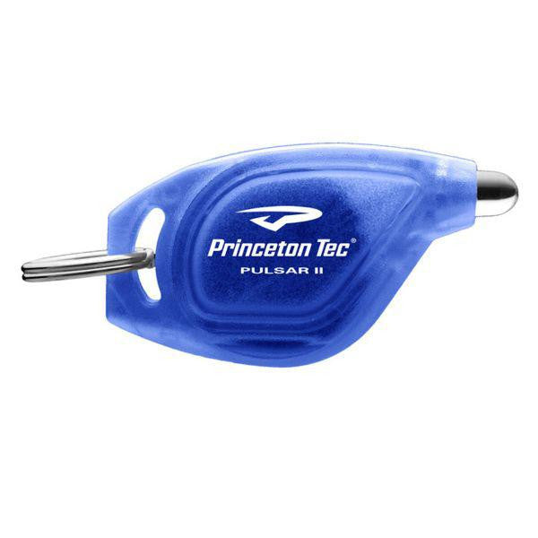 Pulsar II Key Chain Light, Translucent Blue,10 lm,w-Blue LED
