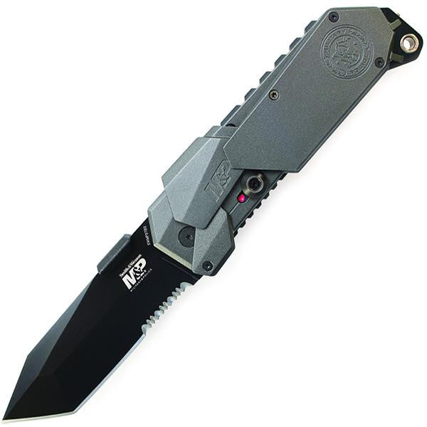 M&P MAGIC, Gray Aluminum Handle, Black Tanto Combo