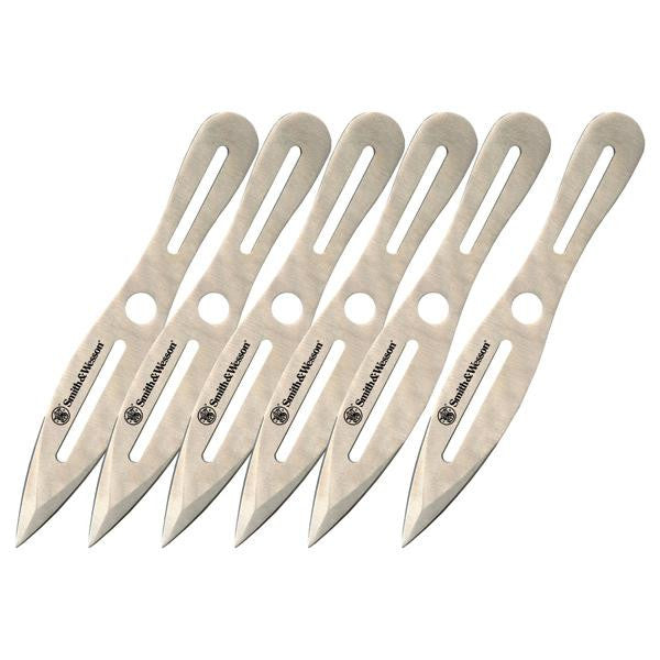 8.00 in. Throwing Knife Set, 6 Knives, w-Nylon Sheath