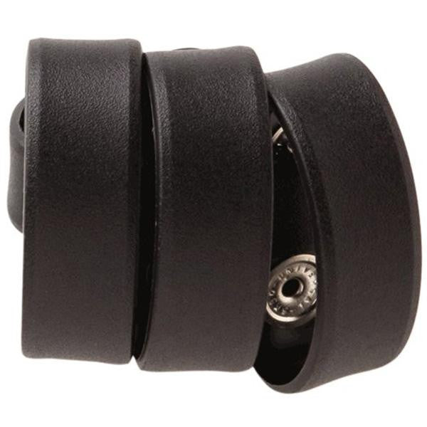 Belt Keepers, Black Molded Plain, 2 inch, Snap,Card, 4pk