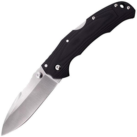 Swift I, Black G10 Handle, Satin Plain w-Clip