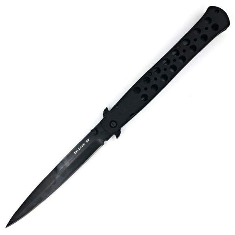 Ti-Lite, Limited Edition, G10 Handle, Black DLC Plain,6 inch