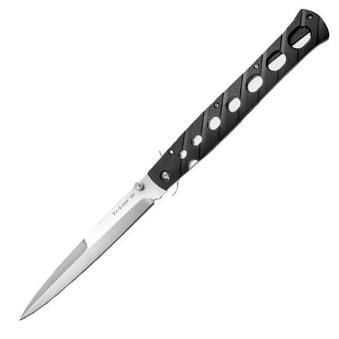 Ti-Lite, Black Zytel Handle, Plain w-Clip, 6 inch