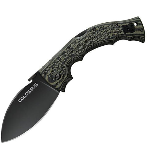 Colossus II, Two-Tone G10 Handle, Black Plain