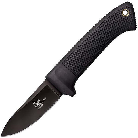 Pendleton Hunter, Black Kray-Ex Handle, Black Plain w-Sheath