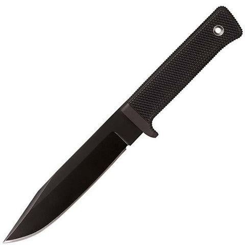 SRK, Black Kray-Ex Handle, Black VG-1 Plain w-Sheath