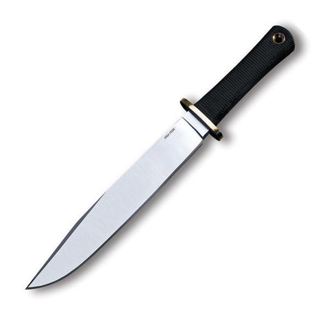 Trail Master, Black Kraton Handle, Plain w-Sheath