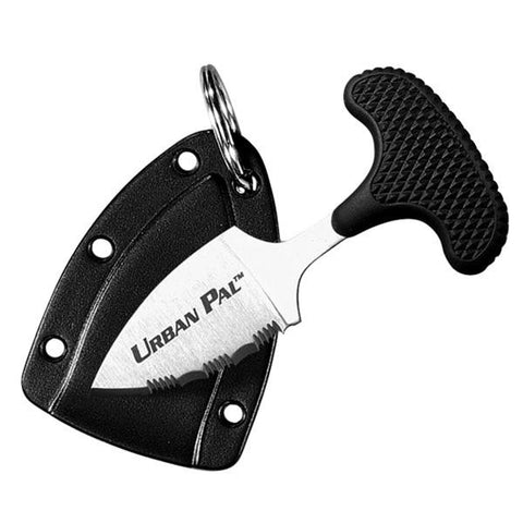 Urban Pal, Black Kraton Handle, Serrated w-Secure-Ex Sheath