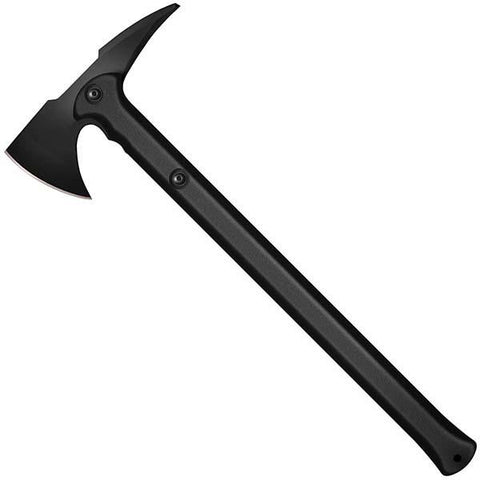 War Hawk, Black Carbon Handle & Blade w-Secure-Ex Sheath