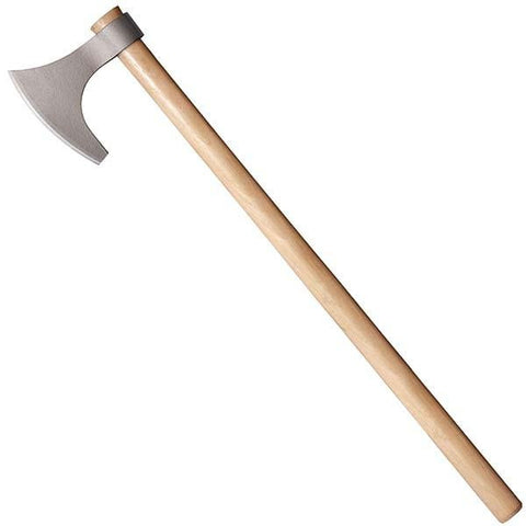 Viking Hand Axe w-Grain Hickory Handle, 30 inch