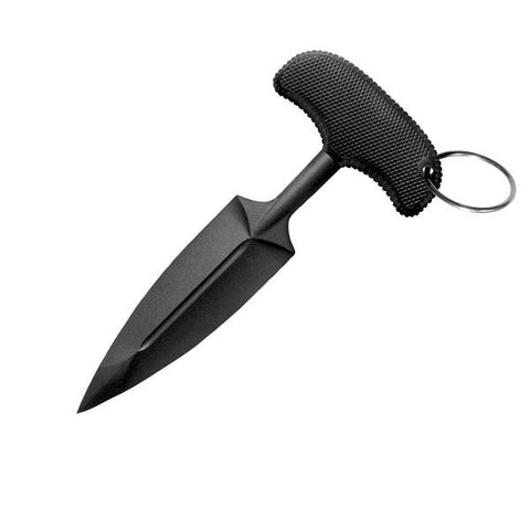 FGX Push Blade I, Black Kray-Ex Handle, Black Blade